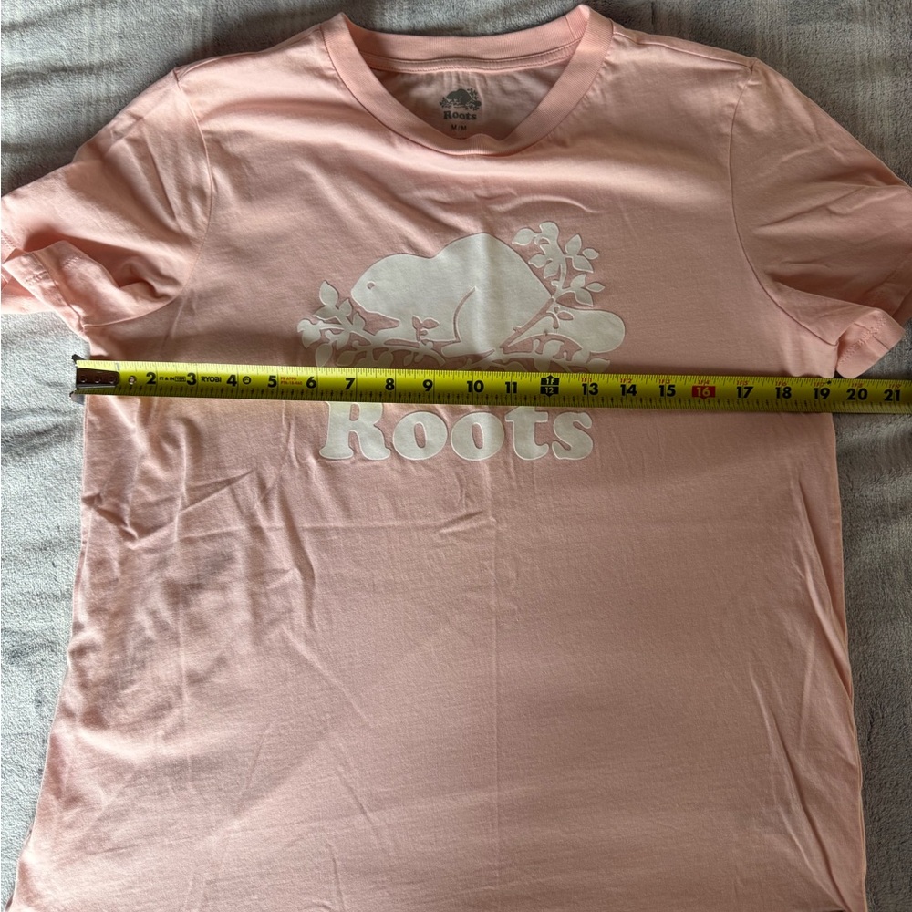Roots Light Pink Short Sleeve Tee